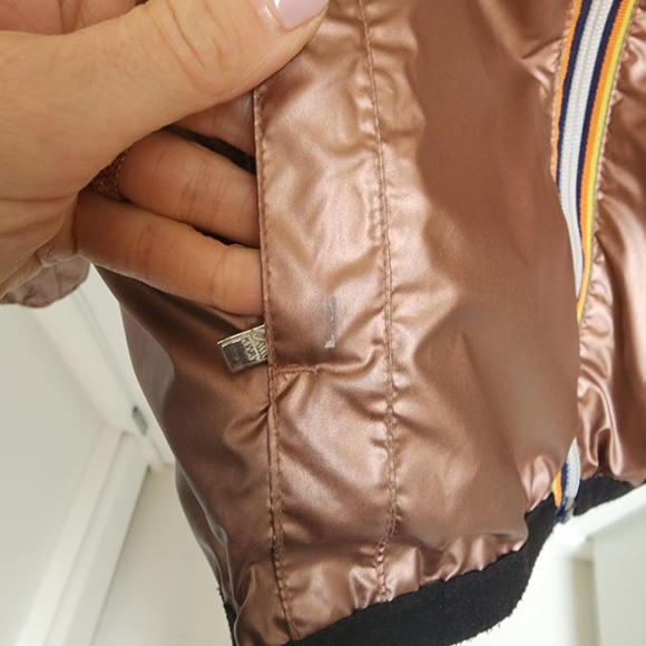 K-Way reversible waterproof windbreaker xs - Picture 5 of 6